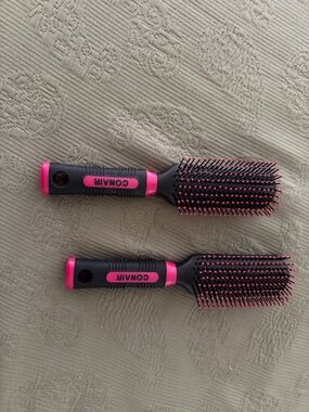 Conair Pink & Black Vent Brush Set - Pack of 2